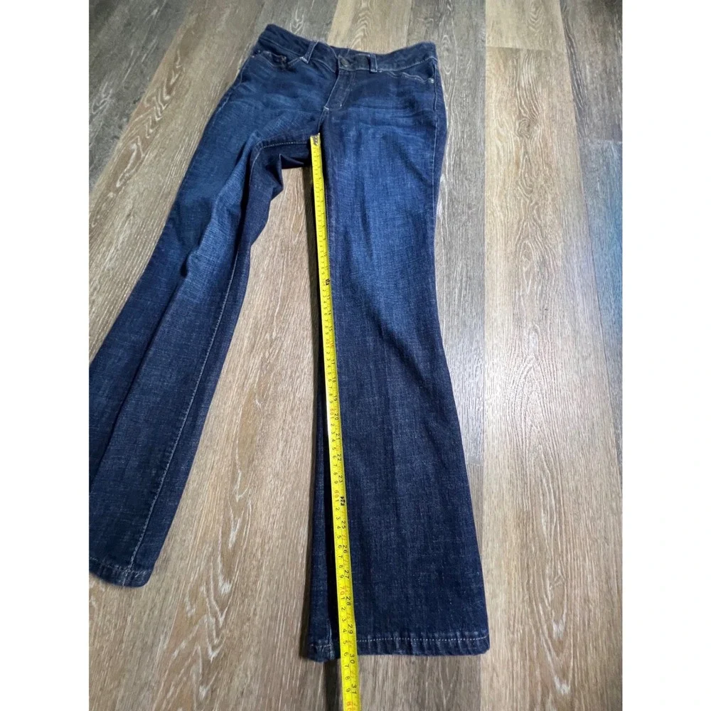 Lee Bootcut Jeans Women 10 Medium Blue Excellent Curvy Fit Modern Series Indigo